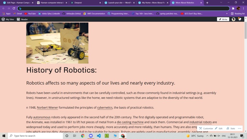 More About Robotics  – screenshot 1