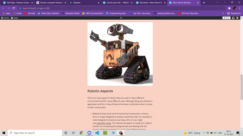 More About Robotics  – screenshot 2