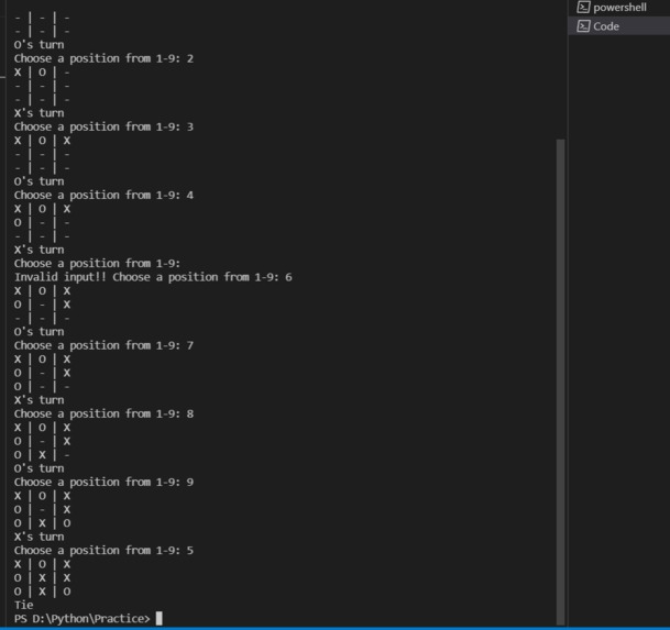 Create a Tic-Tac-Toe game – screenshot 2