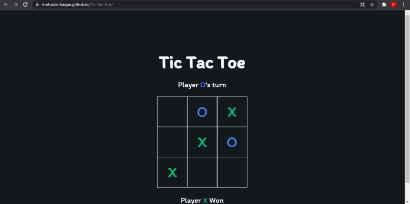 Tic Tac Toe Game – screenshot 1