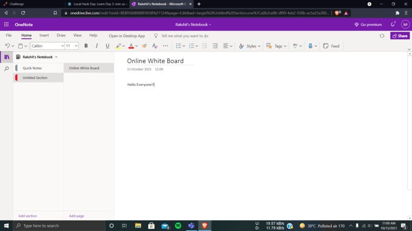Online White Board – screenshot 1