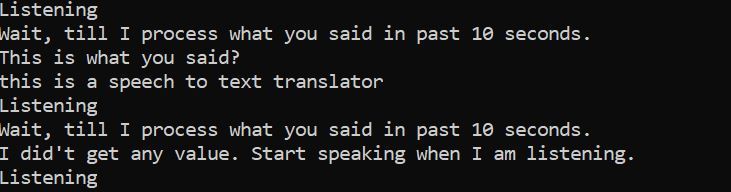 Speech to Text – screenshot 1