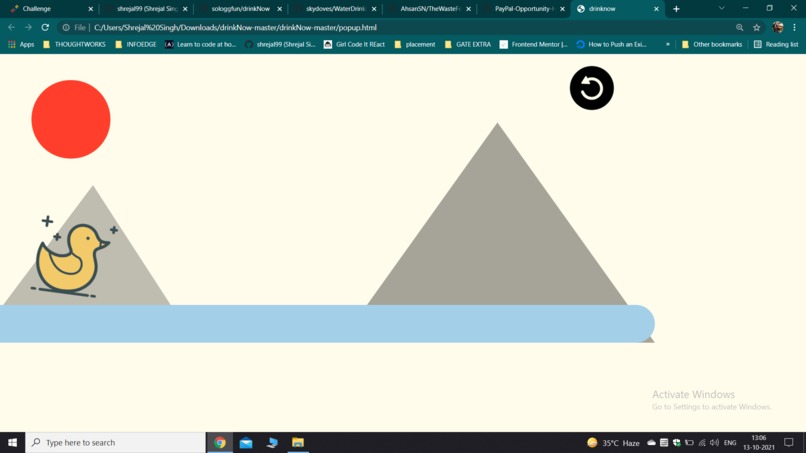 DrinkWaterNow – screenshot 1