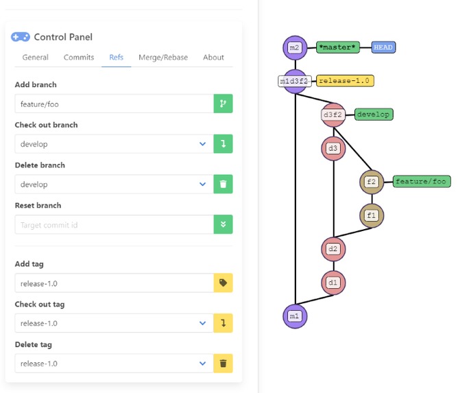 Online Git Whiteboard – screenshot 2