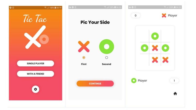 Tic-Tac-Toe game – screenshot 4