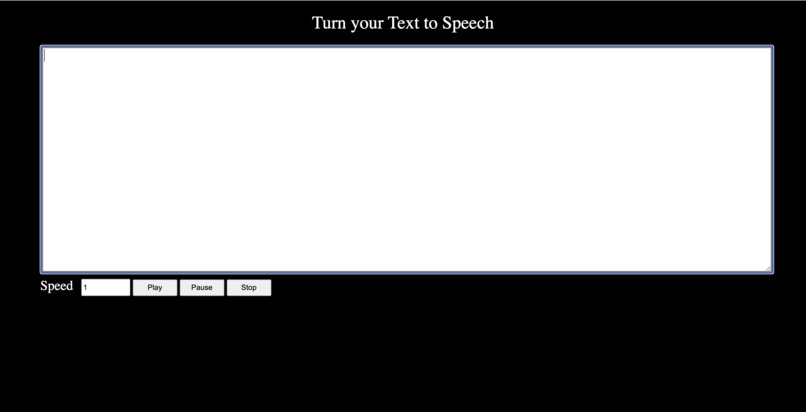 Text-To-Speech – screenshot 1