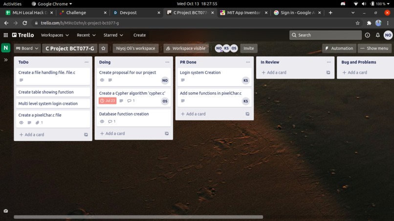 My Trello Board – screenshot 1