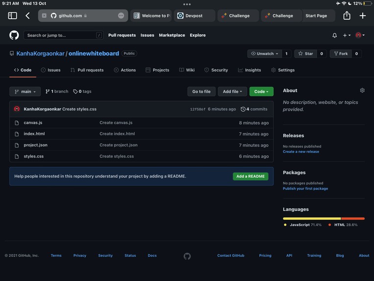 Online Canvas – screenshot 1