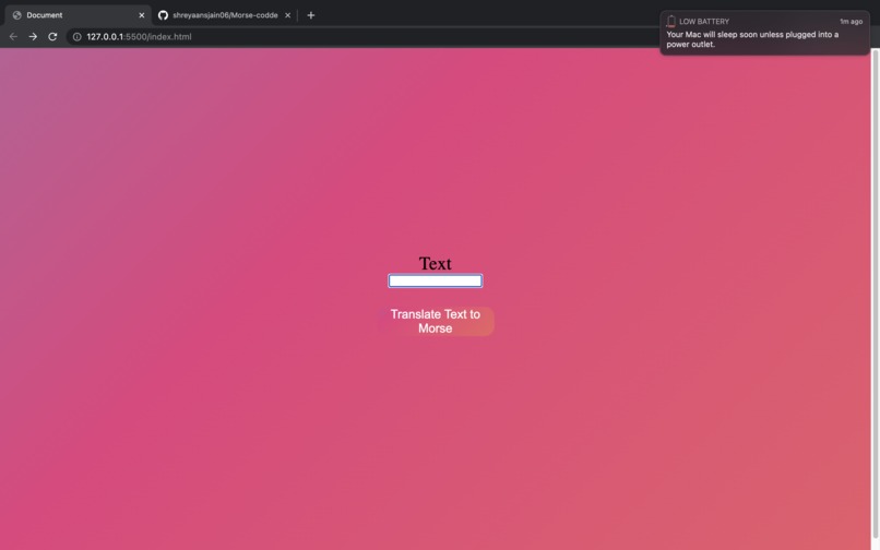 Morse-Code – screenshot 2