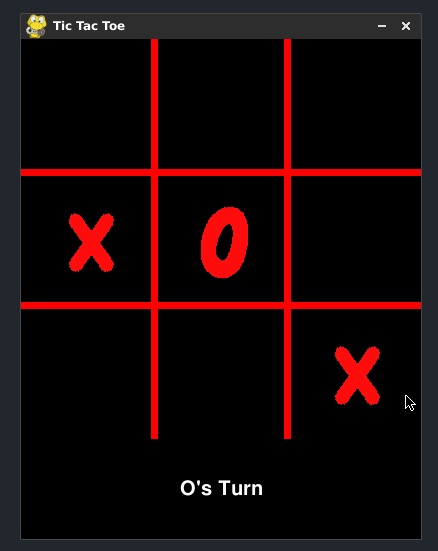 Tic Tac Toe in py – screenshot 1