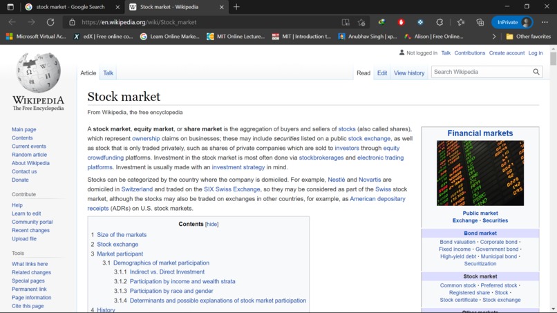 Learn about Stock Market – screenshot 2