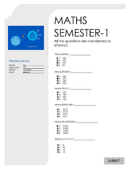PDF EXAM CREATOR – screenshot 1