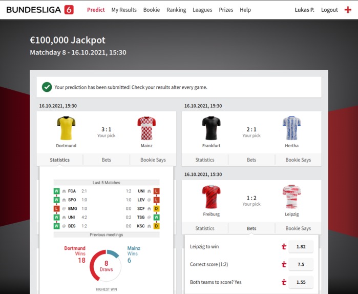Bundesliga Six – screenshot 1