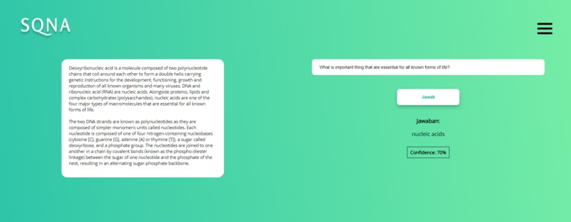 SQNA (Smart Question-Answer System) – screenshot 5