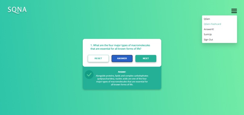 SQNA (Smart Question-Answer System) – screenshot 6