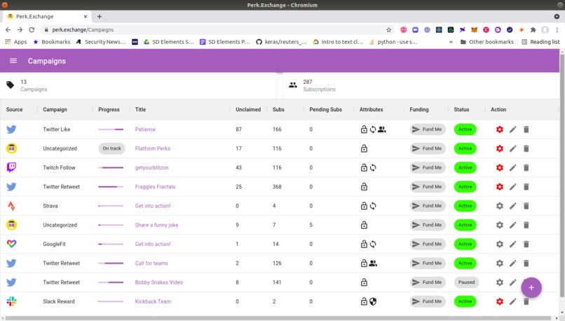 Perk.Exchange – screenshot 2