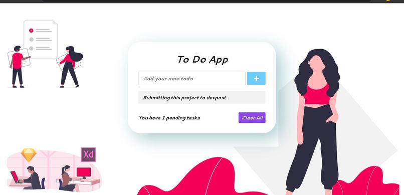 Todo App – screenshot 1