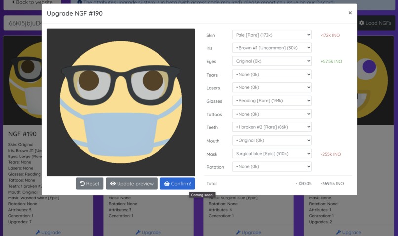 NoGoalFaces Upgrader – screenshot 2