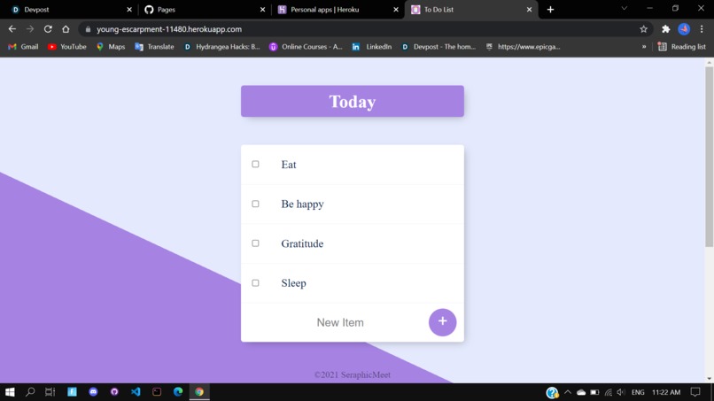 To Do List – screenshot 1