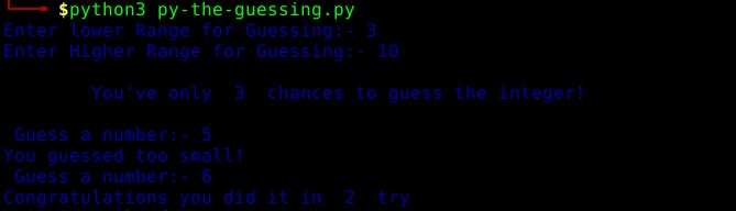 Py The Guessing – screenshot 1