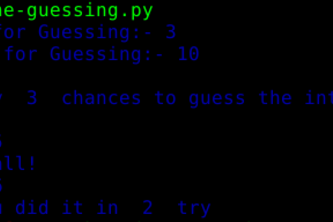 Py The Guessing