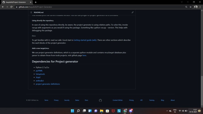 Project Generator  – screenshot 3