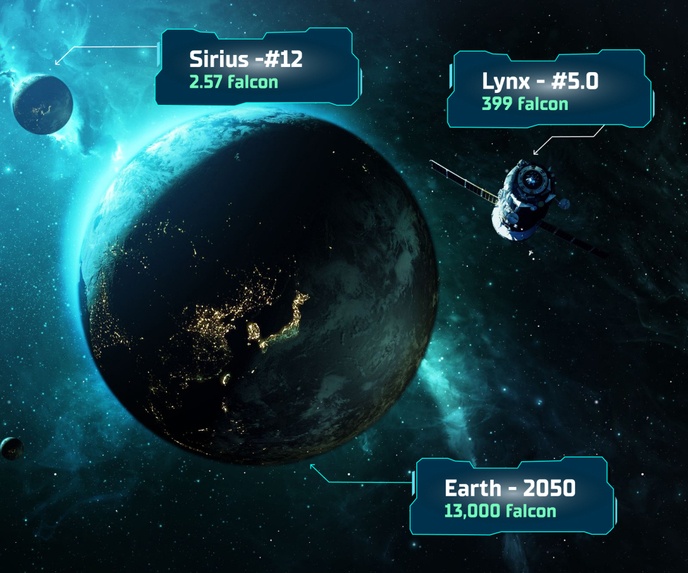 SpaceFalcon.io – screenshot 2