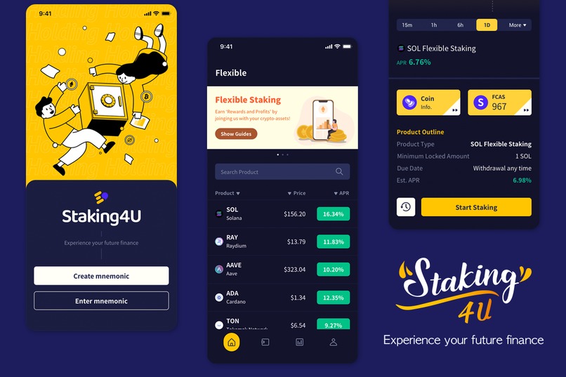 Staking4U – screenshot 1