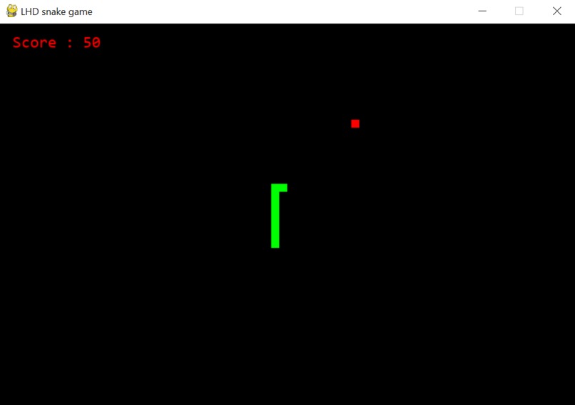 Snake game – screenshot 2