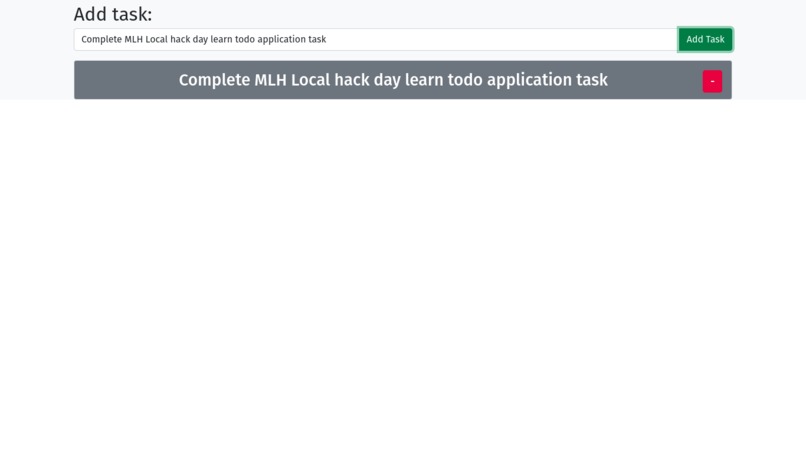 todo – screenshot 1