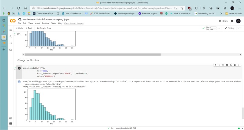 Python Web scraper  – screenshot 4