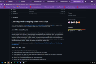 Learn how to Web Scrape