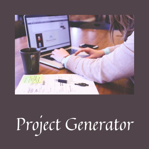Project Generator – screenshot 1