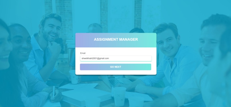 Assignment Manager  – screenshot 1