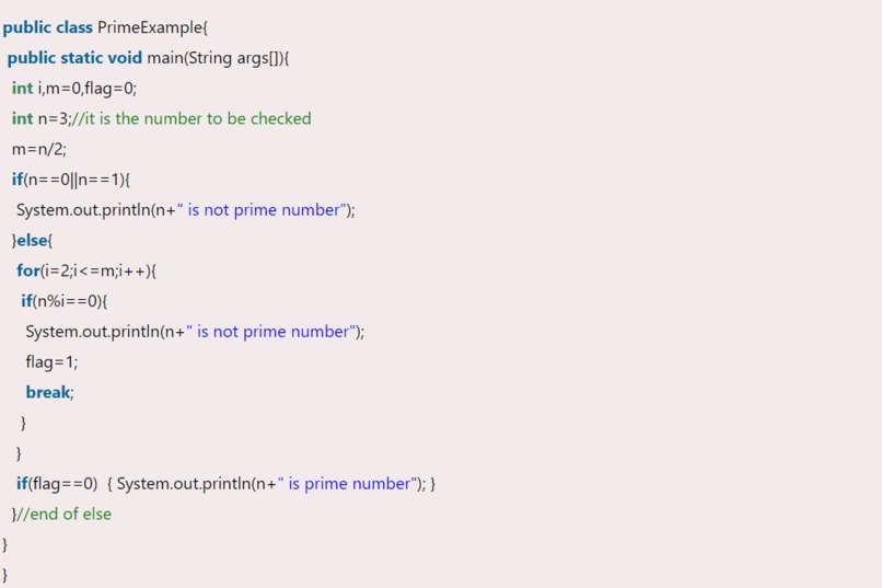 Java – screenshot 1