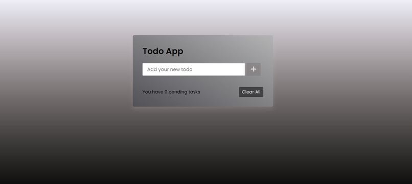 Create a To Do List Application – screenshot 1