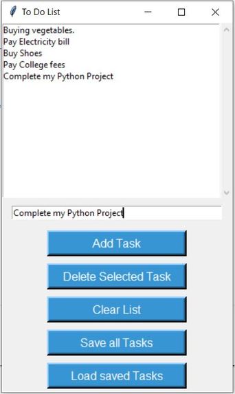 To Do List – screenshot 1