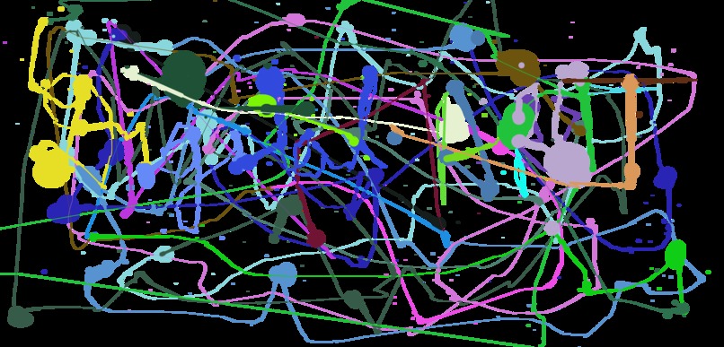 à la Jackson Pollack Canvas – screenshot 2