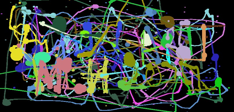 à la Jackson Pollack Canvas – screenshot 1