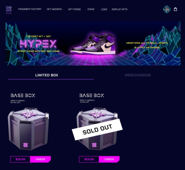 HypeX – screenshot 1