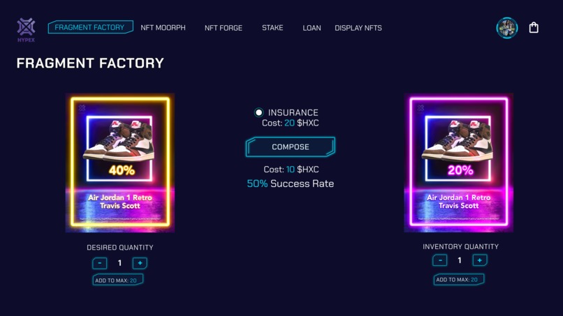 HypeX – screenshot 4