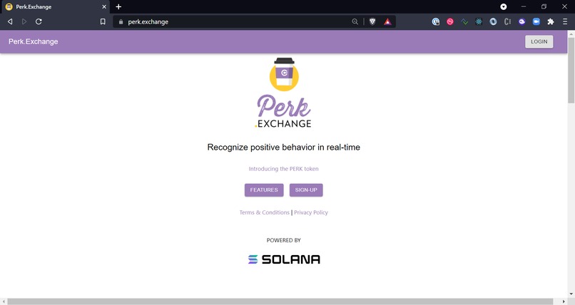 Perk.Exchange – screenshot 1
