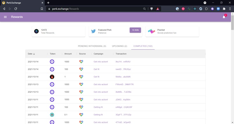 Perk.Exchange – screenshot 8