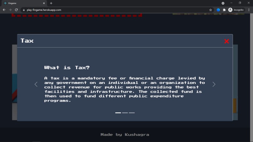 Fingame – screenshot 3