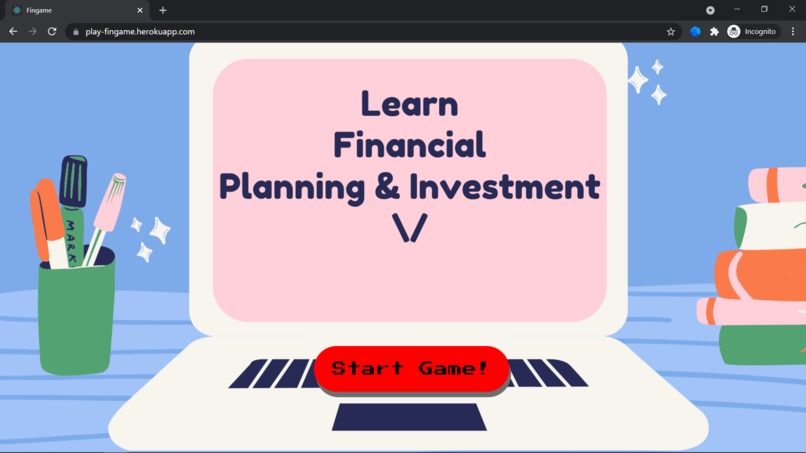 Fingame – screenshot 1