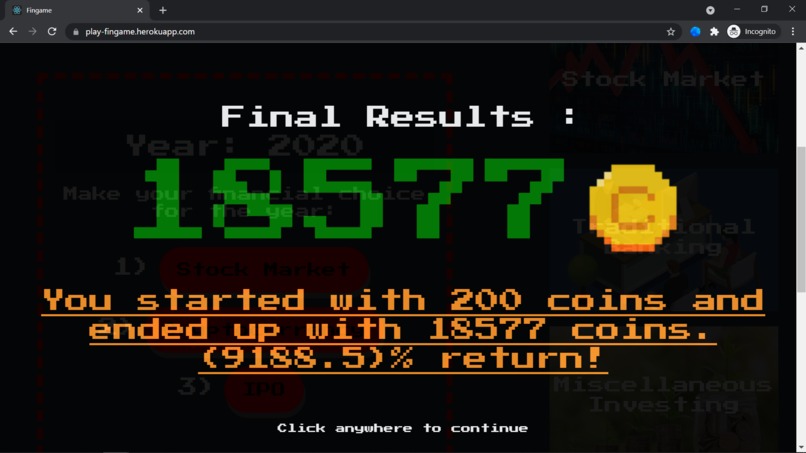 Fingame – screenshot 6