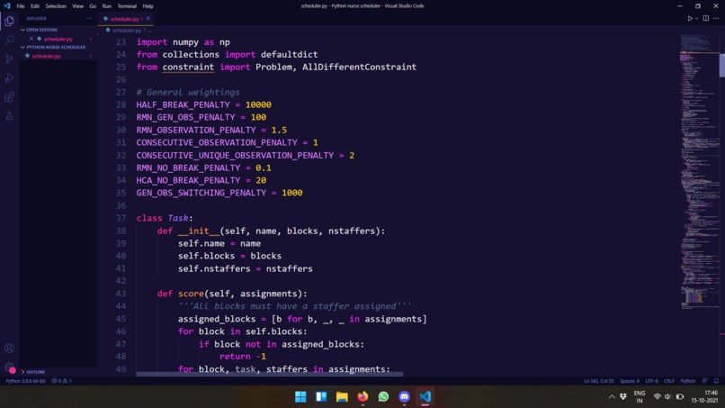 Nursing Scheduler – screenshot 1