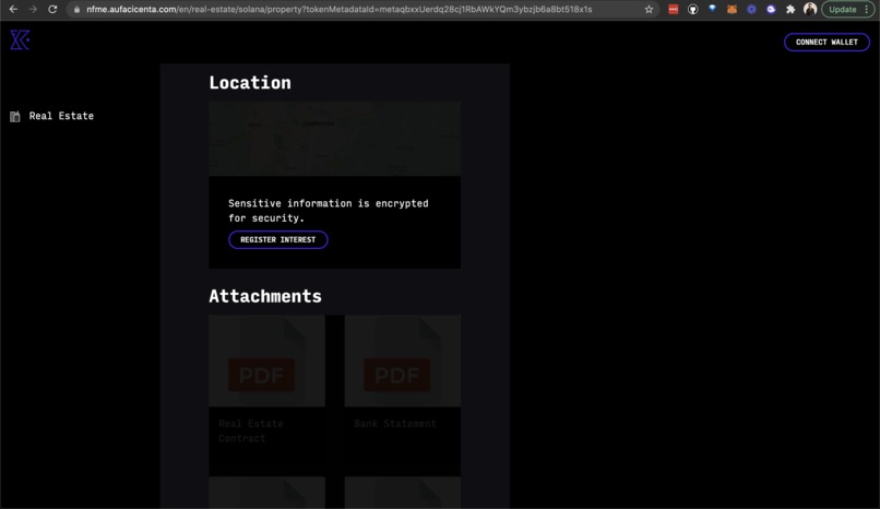 Non Fungible Me: Real Estate – screenshot 1