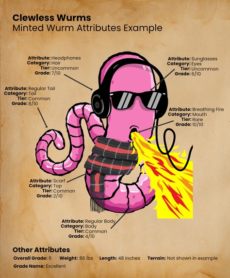 Clewless Wurms NFT Creator – screenshot 5