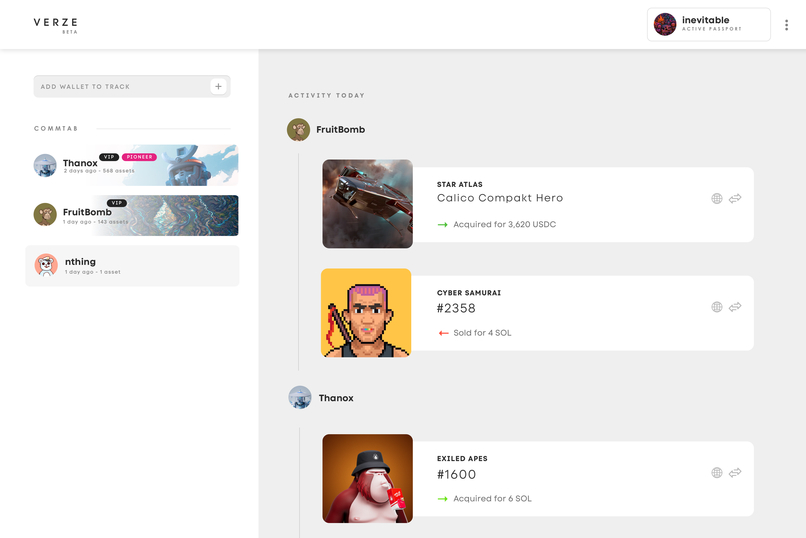 Verze – screenshot 2